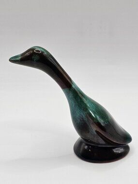 Canadian Goose - Blue Mountain Pottery - Green Glaze MCM - NO STICKER